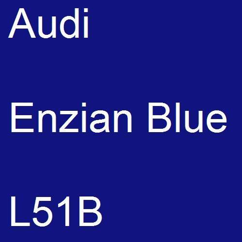 Audi, Enzian Blue, L51B.